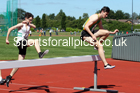 Senior mens and under-20s 3000 metres steeplechase, 2021 Northern Senior and Under-20s Champs., Leigh. Photo: David T. Hewitson/Sports for All Pics